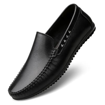 Fashion New Spring Casual Genuine Leather Suede Loafer Shoes Mens Soft Trends Shoes Business Dating Loafers Formal Party Shoes Big Size