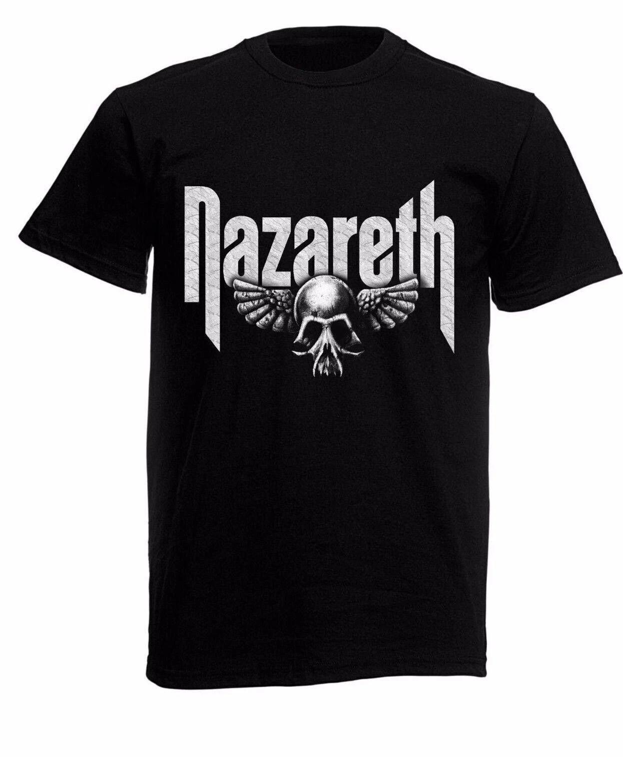 rETRO nAZARETH bAND nO mEAN cITY sHIRT cLASSIC bLACK uNISEX mEN S