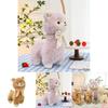 Alpaca Plush Toy With Pp Cotton Filling For Girls Bedroom Decor