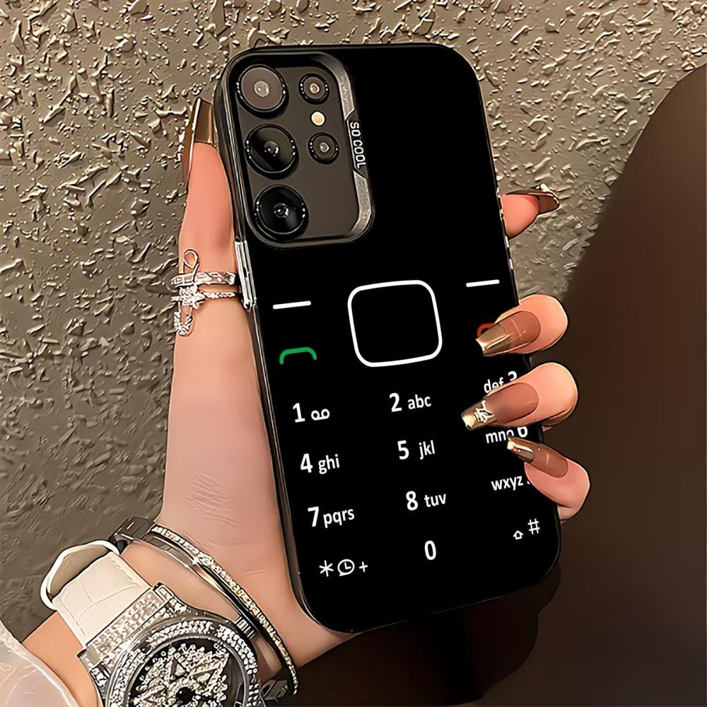 Mobile Phone Buttons High-end Exquisite Luxury Phone Case PhoneCase for Samsung Galaxy S26 S25 S24 S23 S22 S21 FE Ultra Plus