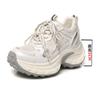 Shoes Women's Spring and Autumn Purple Platform Shoes Breathable Versatile Lightweight Muffin Bottom Sports Casual Women's Shoes