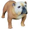 Bulldog Simulation Dog Statue Light Weight Compact Size Decorative Home Cake Ornament Desktop Animal Cognitive Playroom Decor