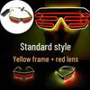 LED Light-Up Party Glasses for Stage Performances and Events