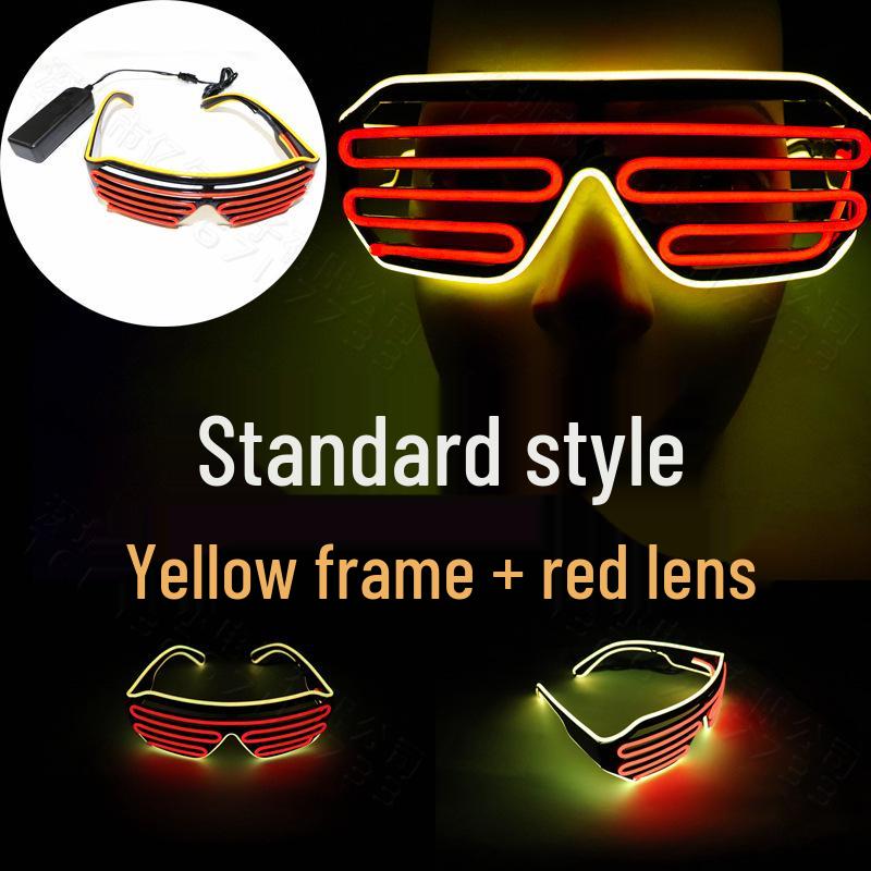 LED Light-Up Party Glasses for Stage Performances and Events