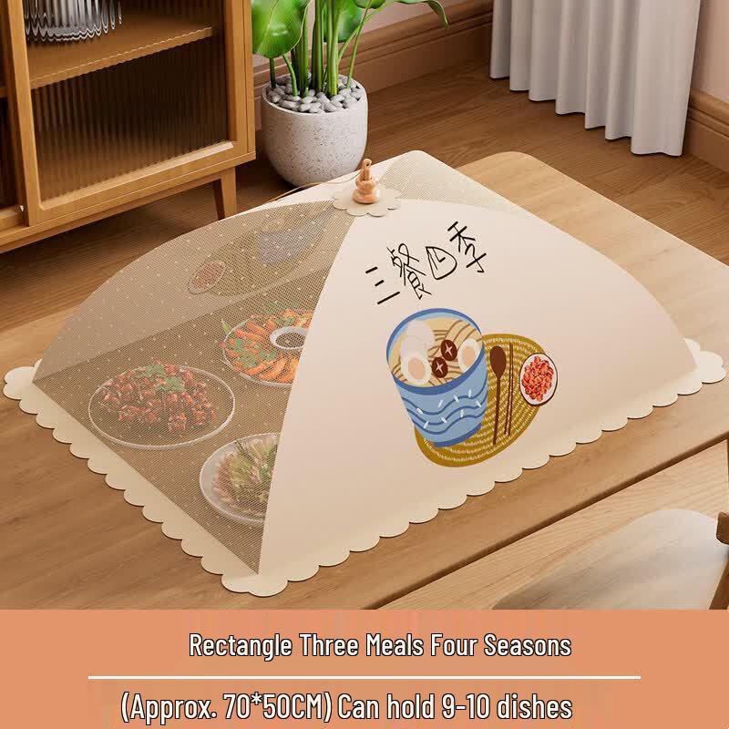 Foldable Anti-Fly Mesh Food Cover