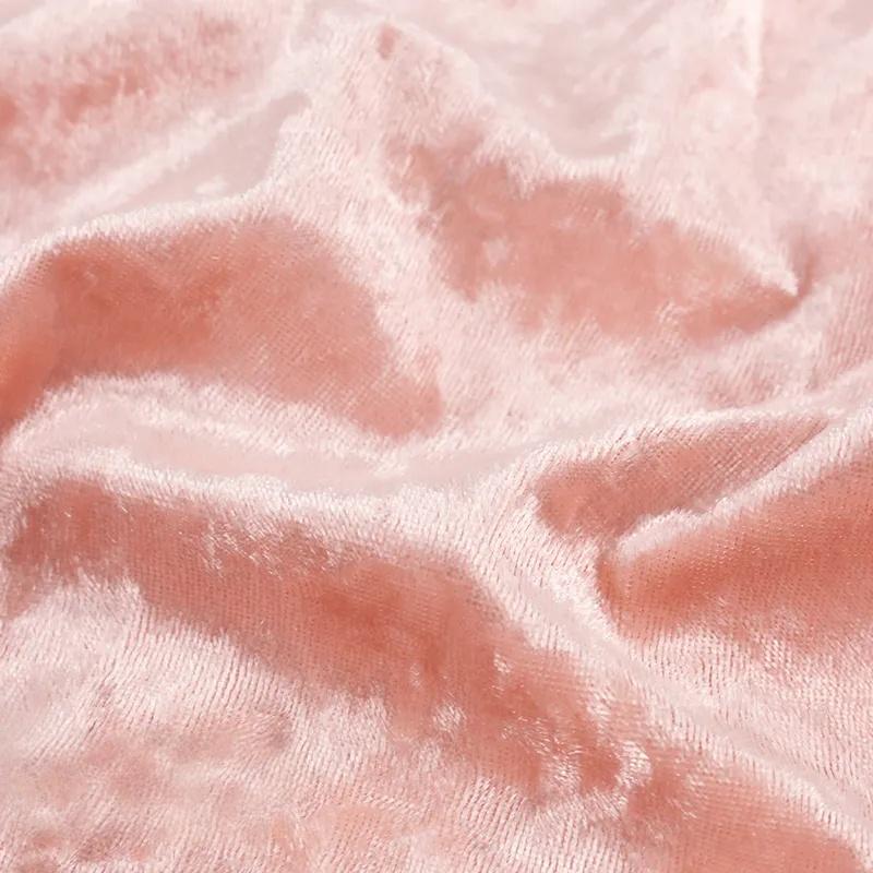 Luxurious texture soft and elegant appearance velvet fabric suitable for wedding dresses formal gowns designer clothing fabrics