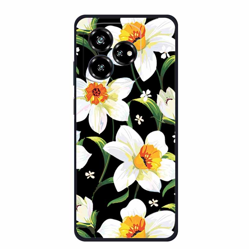 Funda For ZTE Axon 60 Lite Case Cute Cartoon Cat Black Silicone Soft Phone Case For ZTE Blade V60 Axon 60 Back Cover Case 60lite