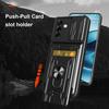 Card Pocket Holder Lens Cover Case for Samsung Galaxy A57 5G A 57 A37 A17 A56 A36 A16 A55 A15 A35 Kickstand Funda Cases