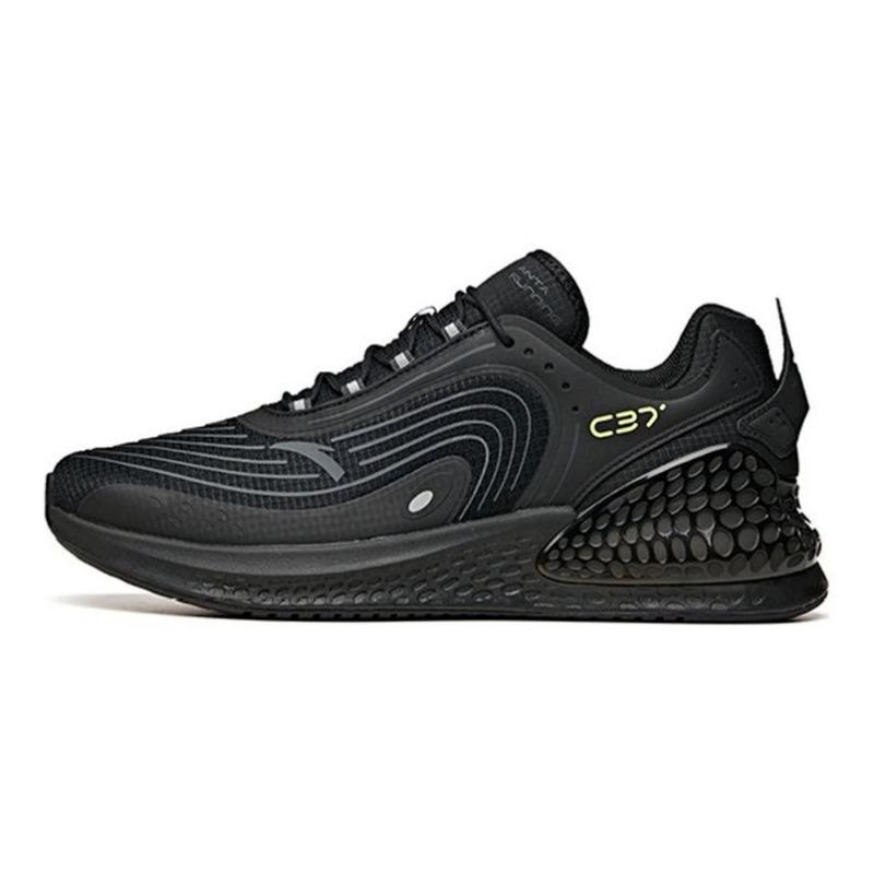 Anta men low-top running shoes black 912225537-4 40