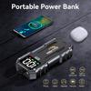 7000A Jump Starter, 26800mAh, for Cars Up To 10.0L, LED Display, Type C, Power Bank
