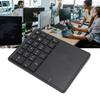 Wireless Numeric Keypad Professional 22 Keys Dual Modes   4.2 2.4G Wireless Number Pad with Touchpad for Laptop Desktop PC