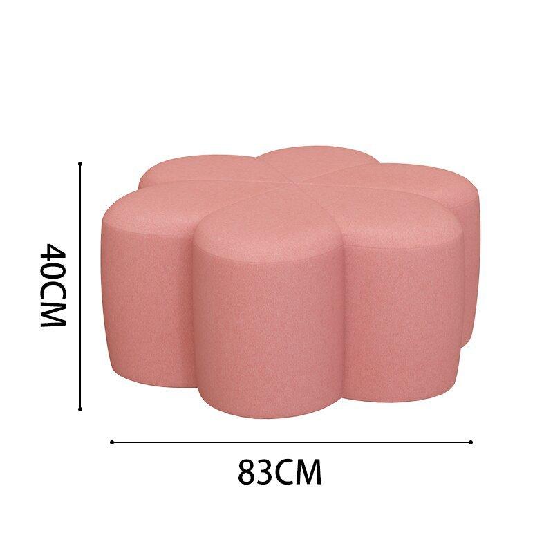Creative Sofa Stool Home Foot Stool Living Room Stool Nordic Adult Low Stool Net Red Light Luxury Entry Change Shoe Stool