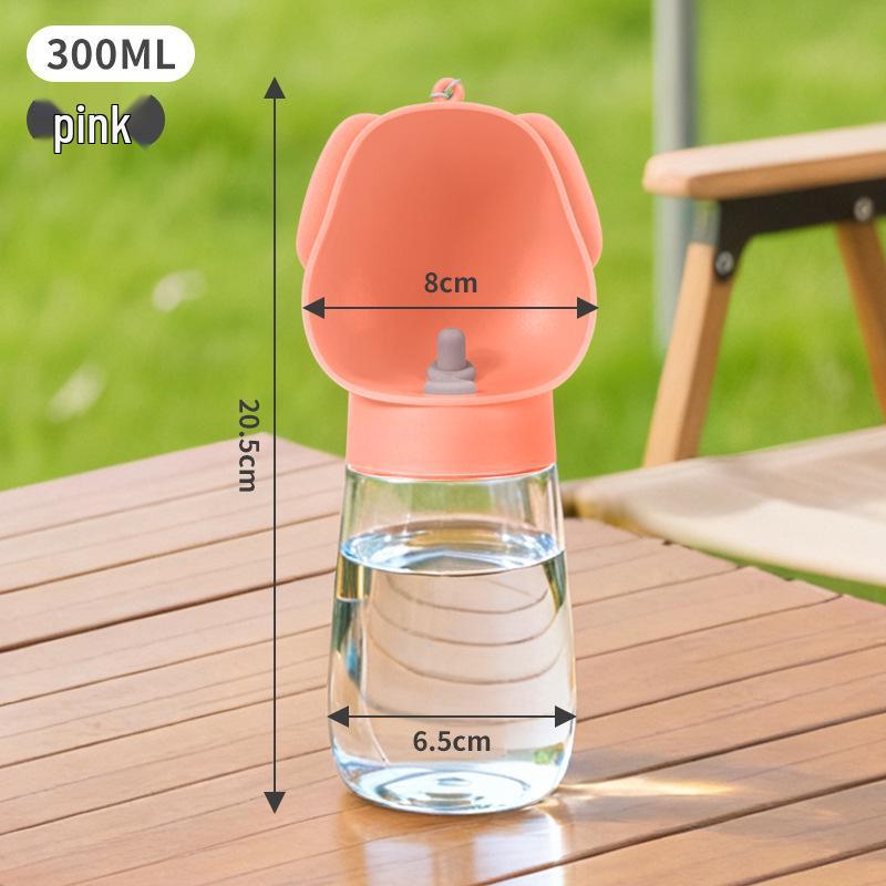 Draagbare Waterfles voor Huisdieren: Morsbestendige Beker voor Buitenreizen voor Katten & Honden