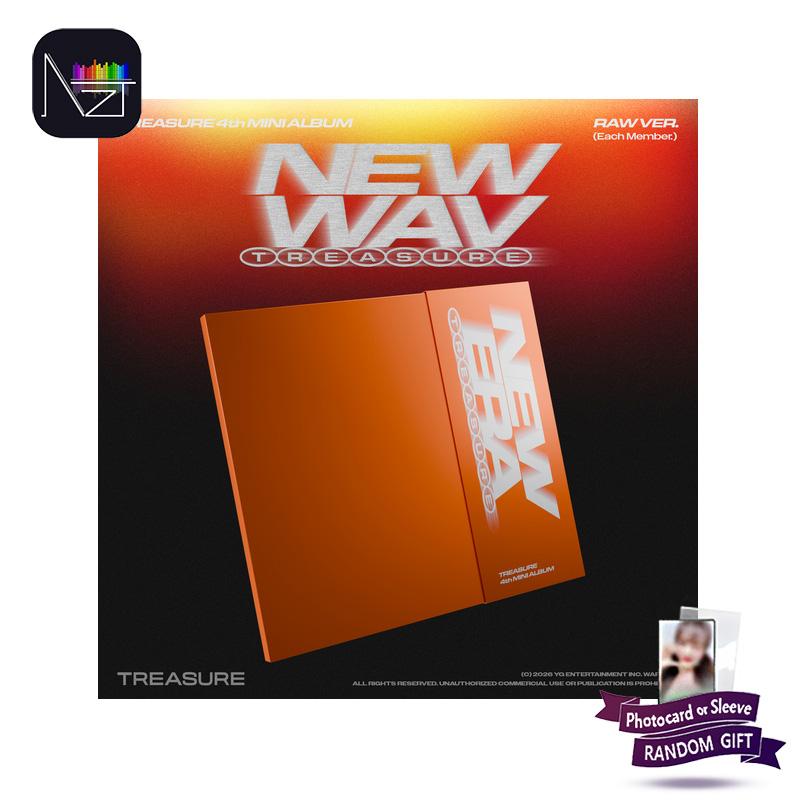 [VORBESTELLUNG] TREASURE – 4. Mini-Album NEW WAV RAW VER.