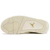 Air Jordan 4 Retro Metallic Gold Moteriški sportbačiai Kreminiai Buriniai Juodi AQ9129-170