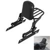 Motorcycle Sissy Bar Backrest Luggage Rack For Harley Dyna Street Bob 2006-2017 Low Rider 2016-2017 Super Glide 2006-2010