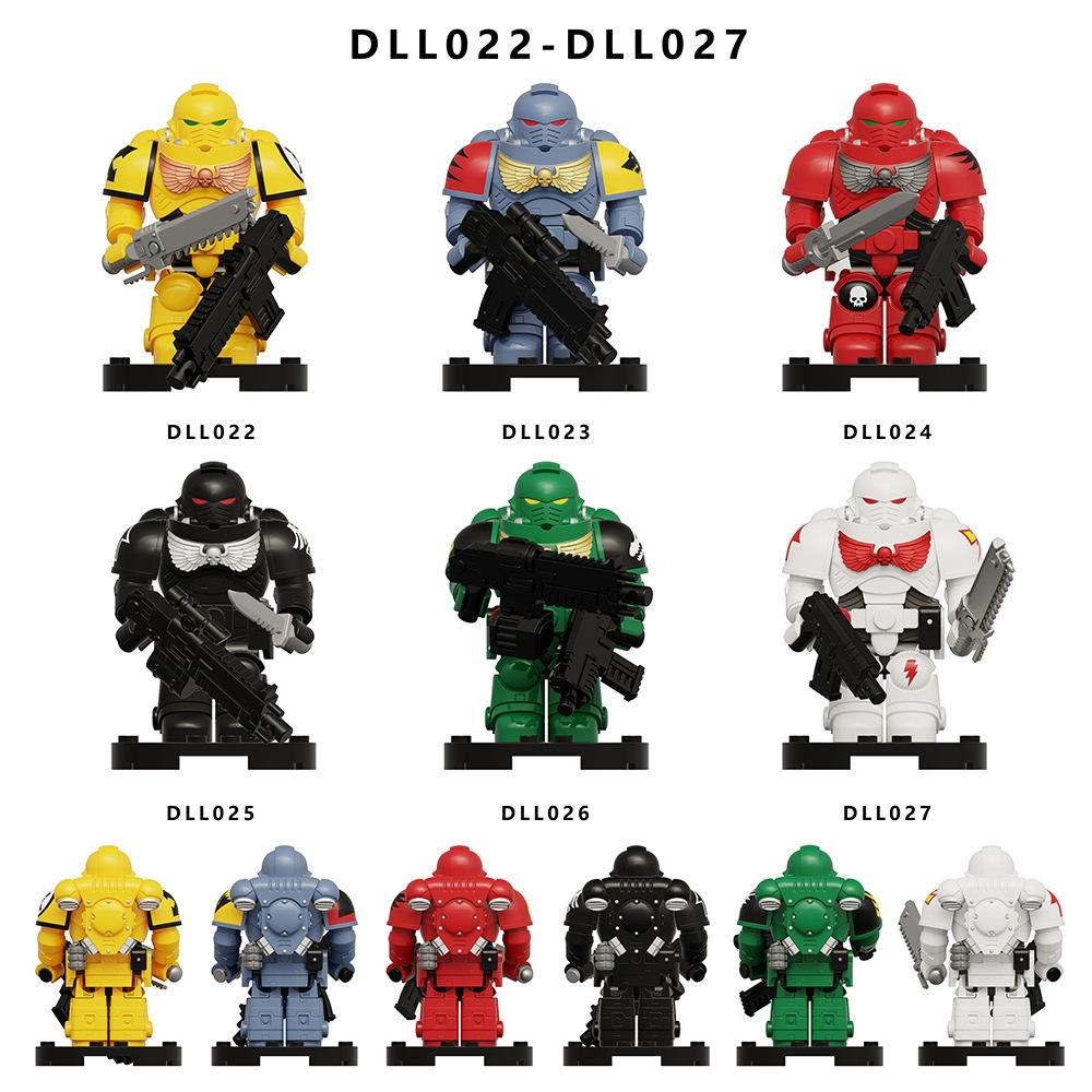Filmreihe Baustein Spielzeug Figur-DLL022027 black