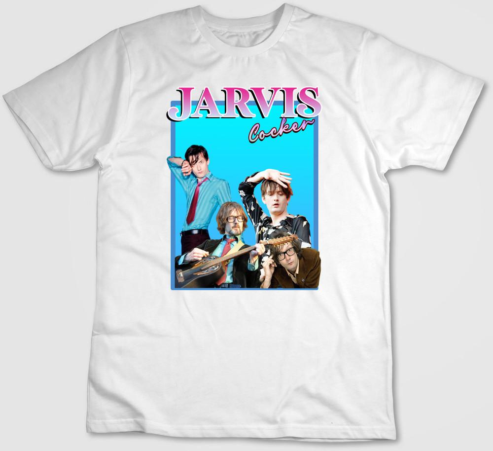 Famous Musician Jarvis Cocker Figure,Short Sleeve T Shirt Men / Woman H141 L