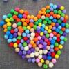 Learning Educational Soft Fluffy Balls DIY Sewing Craft Plush Craft Pompoms Fluffy Poms Decorations