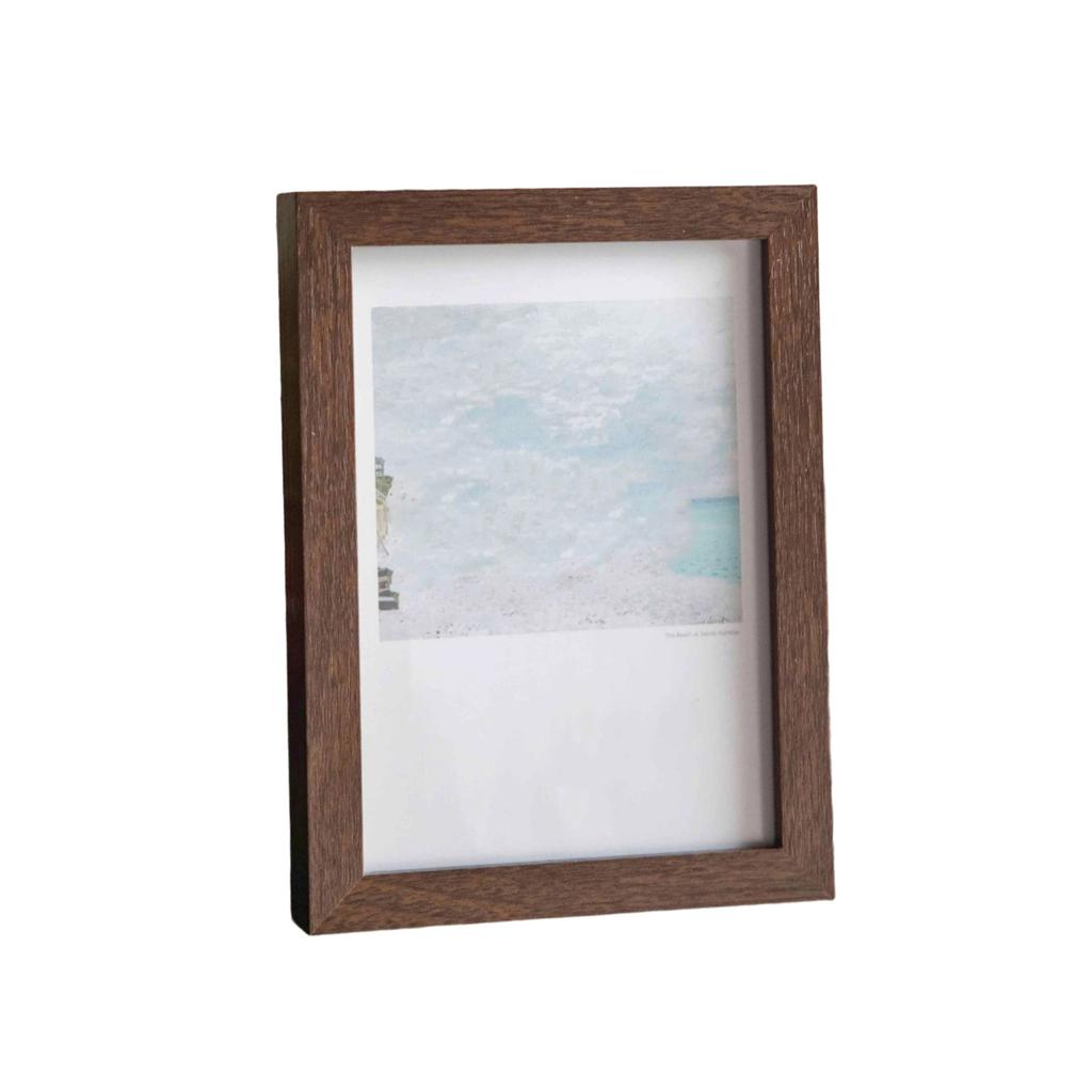 26.5*38cm Wood Photo Frame With Printing And Photo Printing Function; 3D Hollow-out Frame