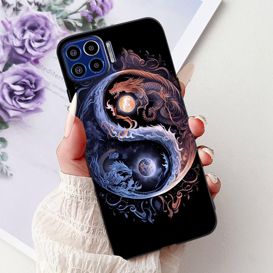 For Motorola Moto One 5G Case Luxury Fashion Painted Cover 6.7'' Soft TPU Phone Case For Motorola One MotoOne 5G Back Cover Bags