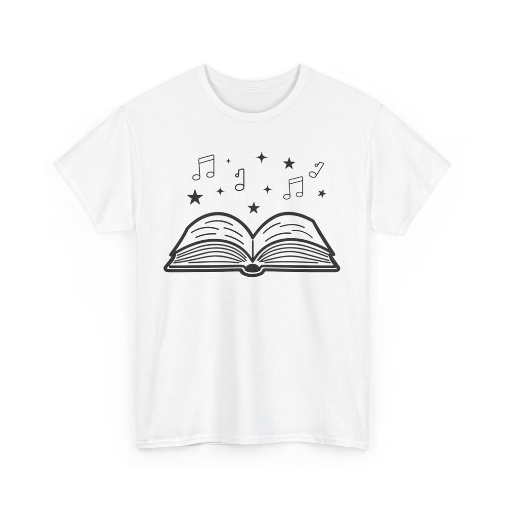 Fantasy Music Book Shirt | Magical Creatures Shirt | Mythical Adventure T-Shirt