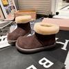 Snow Boots New Winter Warm Boots Thick-soled Birkenstock Short Boots Autumn and Winter Thickened Cotton Shoes