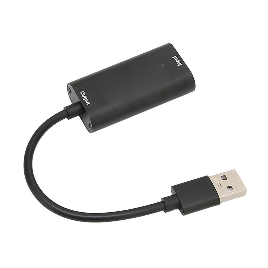 Video Capture Card 4K 1080P Plug and Play HD Multimedia Interface Record Card for Gaming Live Streaming