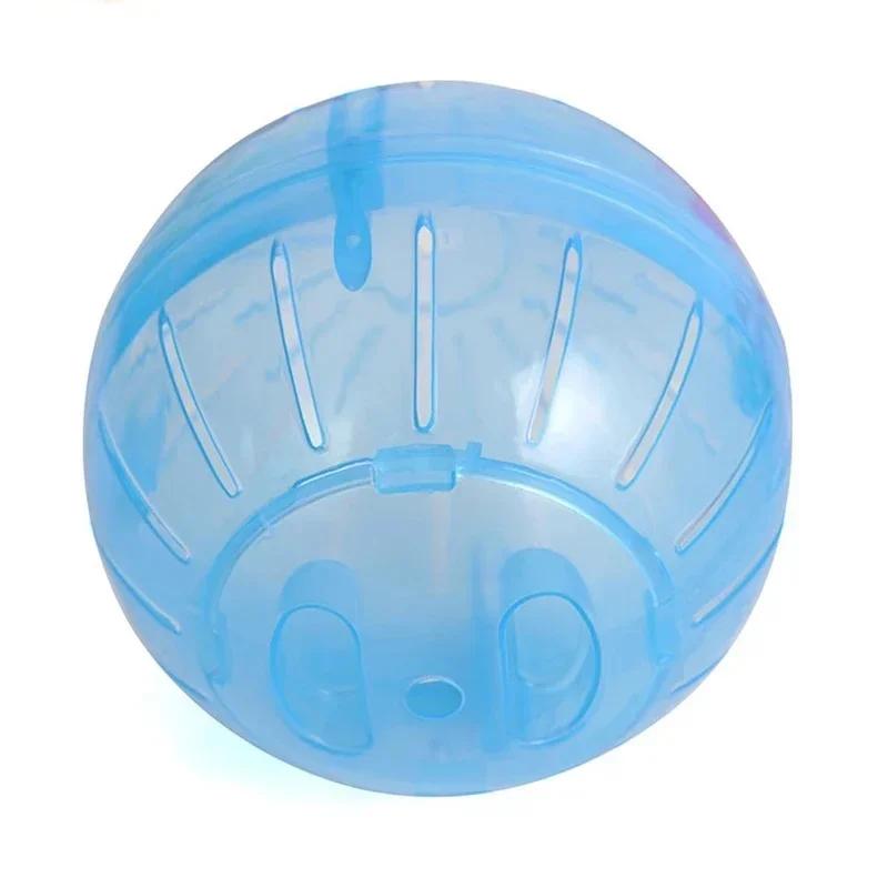 New 1 Pcs Plastic Pet Rodent Mice Jogging Ball Toy Hamster Gerbil Rat Exercise Balls Play Toy Household Pet Supplies
