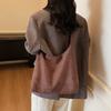 Soft Faux Suede Polyester Hobo Bag – Lightweight & Stylish Shoulder Tote for Women, Perfect for Everyday Use