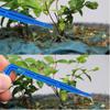 30-200pcs Garden 3/5mm Hose Bend Arrow 1/8'' Blue Drip Emitter Dripper Water Saving Sprinkler for Greenhouse Bonsai Micro Irrigation
