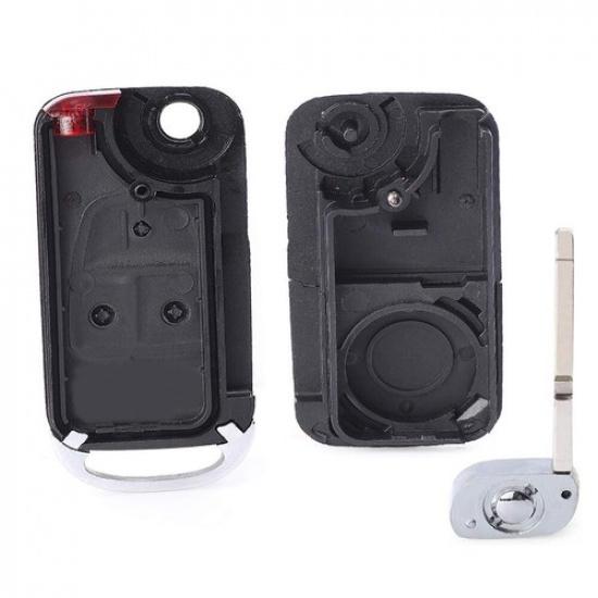 Remote Control Key Housing Shell HU39 3 Buttons for Mercedes-Benz SLK W168 W124