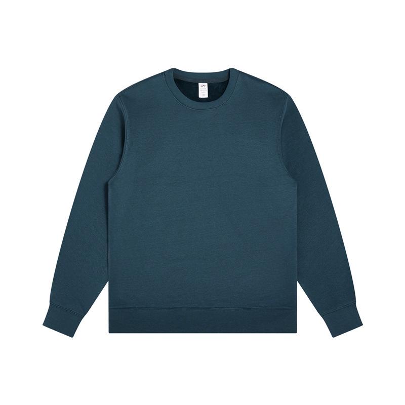 Men's Oversize 400g Velvet Thickened Hoodie, Round Neck, Loose Fit, Plus Size 200 Jin, Winter