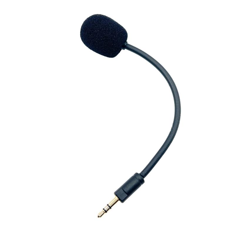 Detachable Game Mic Noise Canceling 3.5mm Microphone for Electra/Kaira Pro Headset Gold-plated 3.5mmJack Microphone