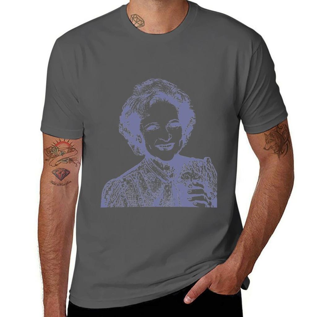 Rose Nylund Golden Girls Tshirt Outdoor Sports Short Sleeve Top