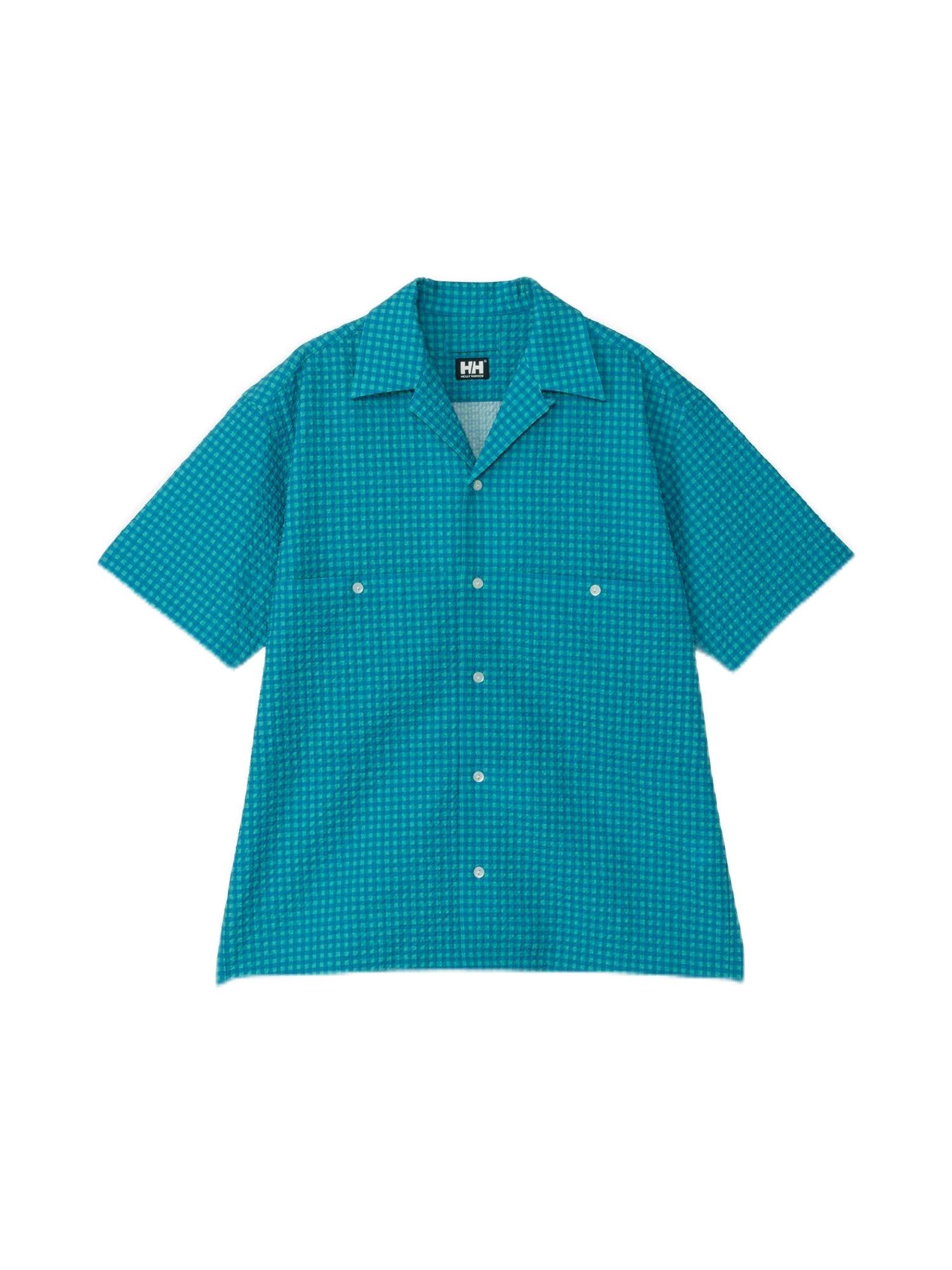 

Helly Hansen Marine Resort Seersucker Blue Jay S/S Shirts,