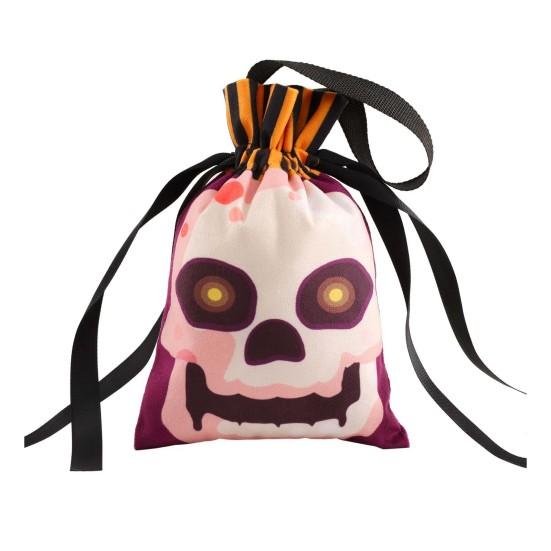 Halloweenská taška na sladkosti Dýně Duch Obličej Dárkové tašky Halloween Koleda Svačinový obal Sváteční párty potřeby