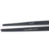 2X Carbon Fiber Look ABS Side Skirts Panel Extension Lip For BMW F10 528i 11-16