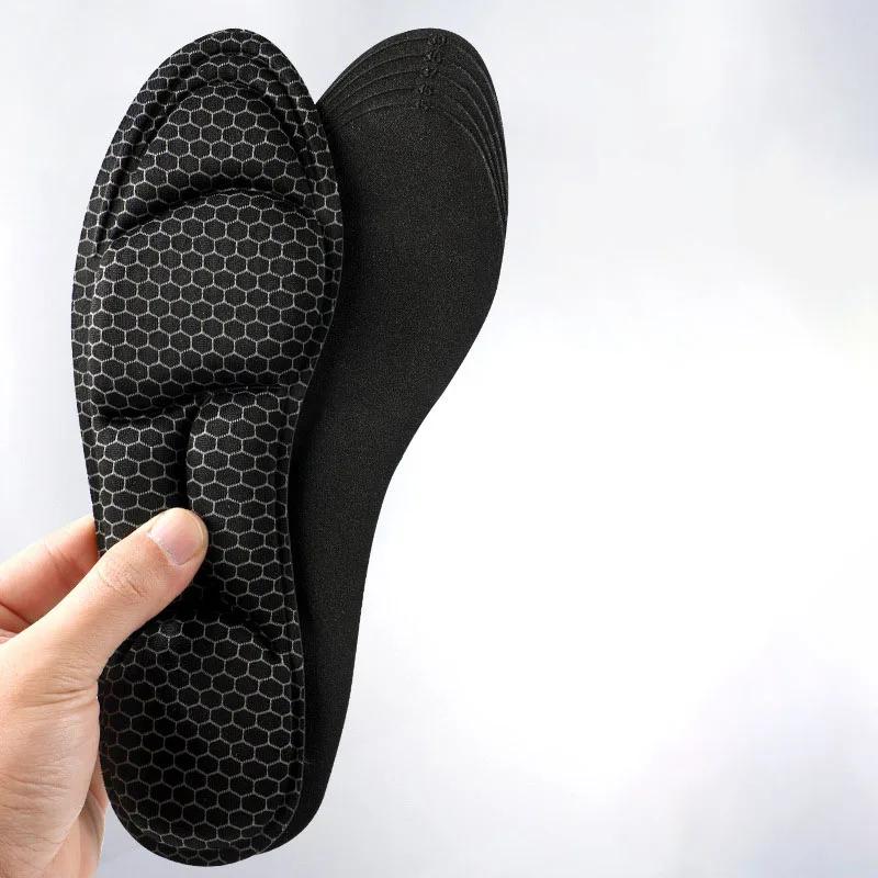 Fashion Graphene Insoles for Adults Sweat-absorbent and Breathable Men's and Women's Sports Shock-absorbing Massage Comfortable Shoe Pad