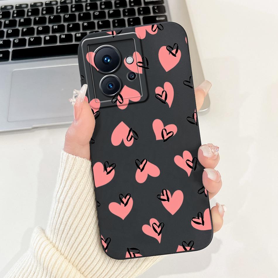 For Infinix Zero Ultra X6820 / Zero 5G 2023 X6815C X6815D Phone Case Cute Rabbit Cat Cartoon Shockproof Soft Silicone Cases