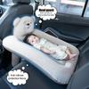 Inflatable Airplane Car Bed For Toddler Inflatable Air Mattress Car Bed Portable Blow Up Toddler Travel Plane Bed For Hiking And