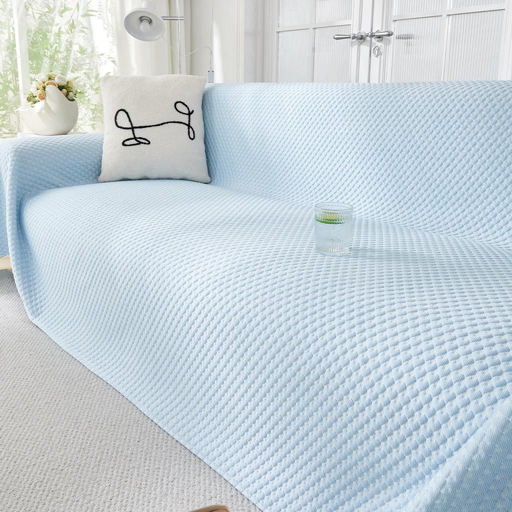 Summer Ice Silk Summer Mat Sofa Cover Cloth Simple Modern Integrated All Wrapped Cover Cover Cloth Rugs Summer