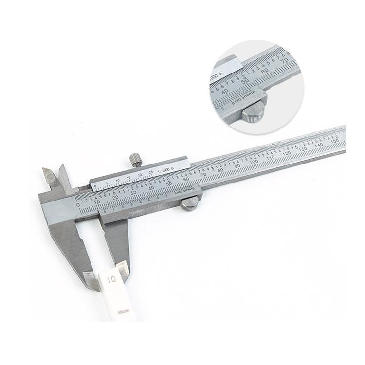 High Quality KBD Stainless Steel Long Jaw Vernier Calipers +/-0.02mm Accuracy 150mm/200mm/300mm Sizes 1 Year Warranty China 0-150mm серебряный