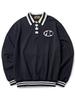 Gameoncheupaeb Stripe Patch Rugby Shirts (Navy)
