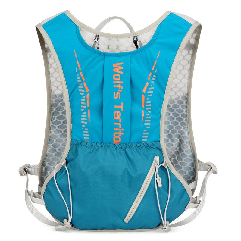 

Легкий многофункциональный рюкзак для активного отдыха для трейлраннинга, пешего туризма, альпинизма и велоспорта синий