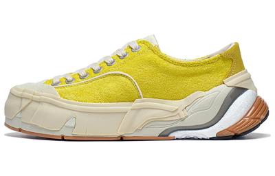 Wuji Slip Resistant Abrasion Resistant Low Top Casual Shoes Women's Berry Yellow AZGT038-6