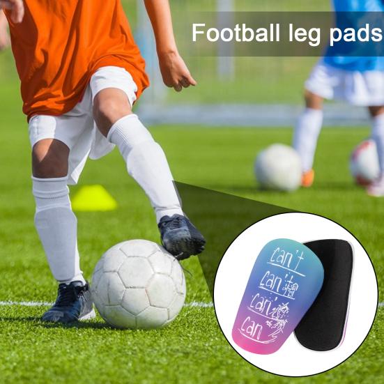 2 Stück Fußball-Schienbeinschoner, Miniatur-Fußball-Schienbeinschoner, winzige Schienbeinschoner, harte Antikollisionsschutzausrüstung für das Fußballtraining