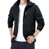 Men's Loose Casual Outdoor Large-sized Hooded Windbreaker Long-sleeved Jacket