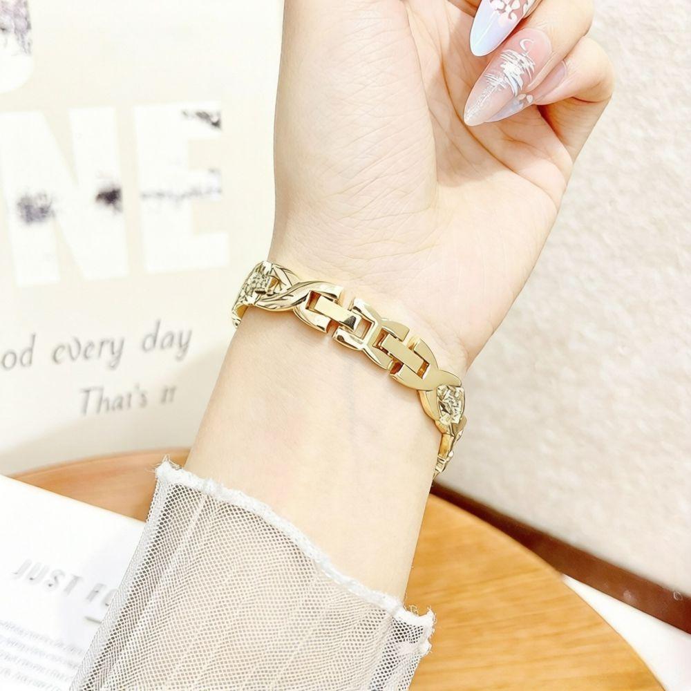 Metal Diamond Watch Band for Mi Band 8 9 10 Detachable Women Slim Dressy Strap for Mi Band 8Pro 9Pro Redmi Watch 4 5 6 Correas