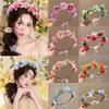Multistyles Women Wedding Floral Headband Fashion Party Bride Garland  Wedding Baby Shower Decor